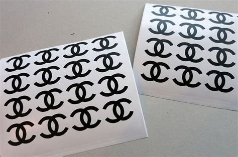 15chanelset 16 Vinyl Decals Chanel Logo By Agitasworks On Etsy