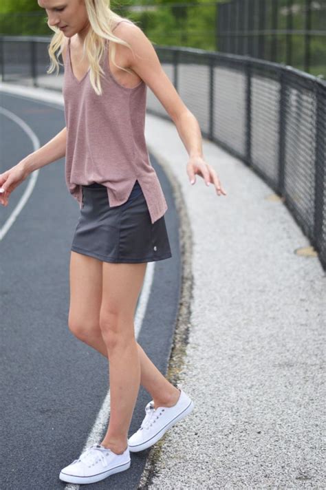 Three Different Ways To Wear An Athletic Skirt Athletic Skirts Skort