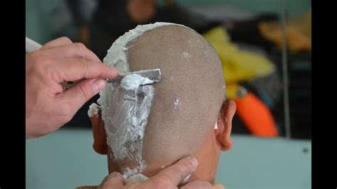 Girl´s Barbershop Head Shave Youtube