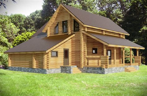 Maybe you would like to learn more about one of these? Wilderness Castle Log Cabin Plan Home Plans - Home ...