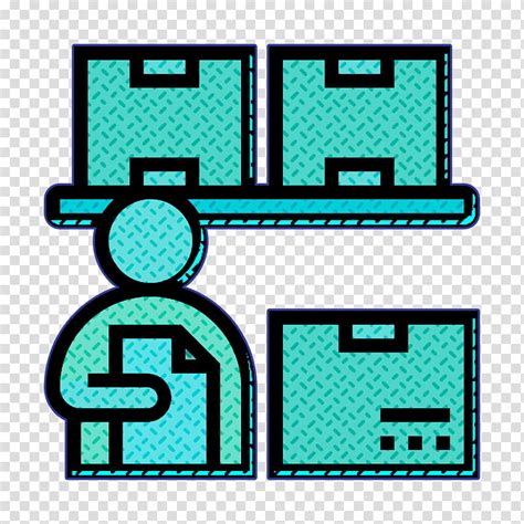 Business Management Icon Inventory Icon Supplier Icon Inventory