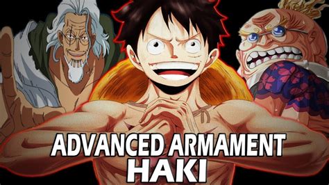Luffy Advanced Armament Haki The 4 Stages Of Armament Haki One Piece