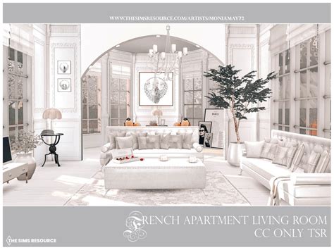 The Sims Resource French Apartment Living Room