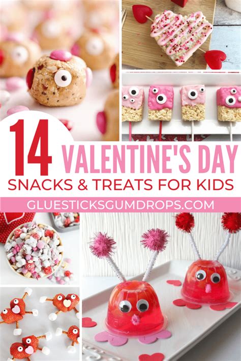 Easy Valentines Day Snacks For Kids Printable Lunchbox Notes