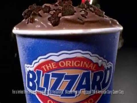 Dairy Queen Brownie Blizzard Commercial Youtube