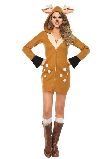 Cozy Fawn Womens Costume