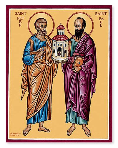 Feast Of Saints Peter And Paul The Apostles