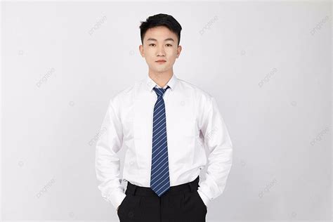 Business Morning Male Employee Standing In The Office Background And Picture For Free Download