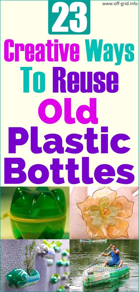 23 Creative Ways To Reuse Old Plastic Bottles Off Grid Reuse