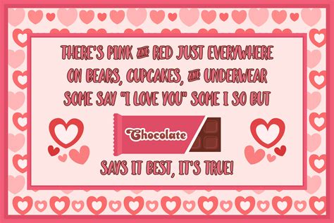 6 Best Images Of Valentine Candy Sayings Printables Printable