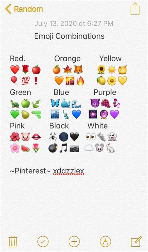 Rainbow Emojis Combinações De Emoji Emojis Emoji