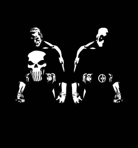 The Punisher And Deadpool Marvel Punisher Marvel Punisher Marvel