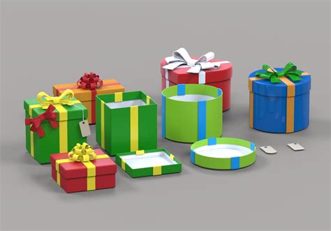 T Boxes 3d Models Winter Cgtrader