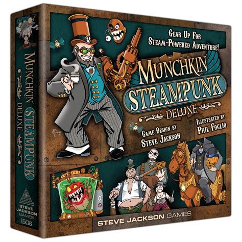 Munchkin Steampunk Deluxe Incom Gaming