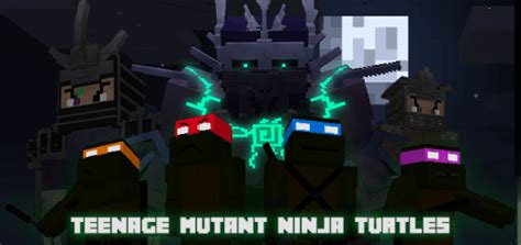 Teenage Mutant Ninja Turtles Minecraft Addon