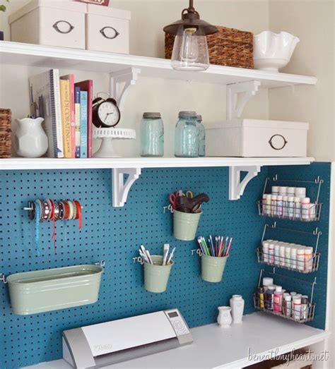 10 Ways To Use Pegboard In Your Craft Room Scrap Booking