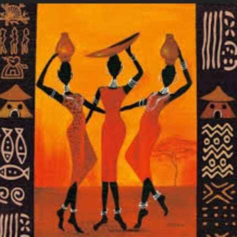 African Culture Art African Artwork African Art Paintings African