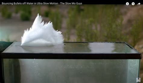 Slow Mo Guys Bouncing Bullets On Water In Slow Motion Survival