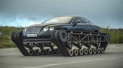 Russian Enthusiasts Make Bentley Worlds Fastest Tank Viraltab