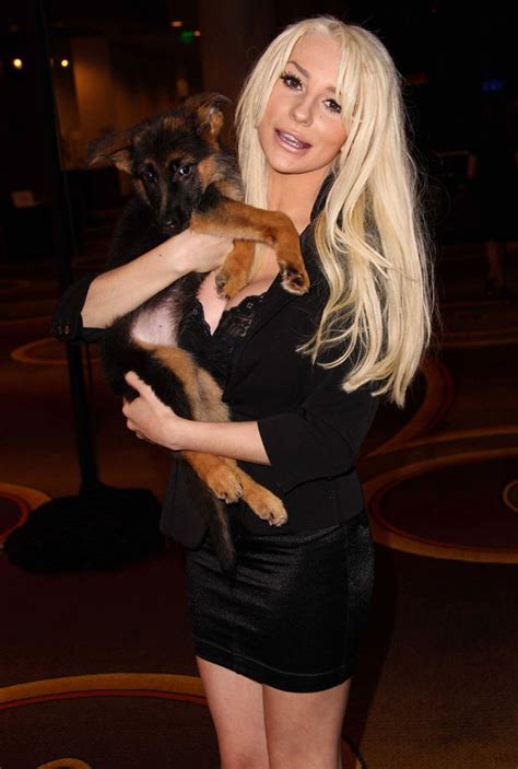 Barking Mad Courtney Stodden Almost Gets Her Puppies Out At Police