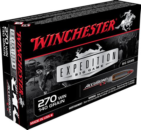 Winchester 270 Win 140gr Accubond Grande Prairie Firearms Gunrange