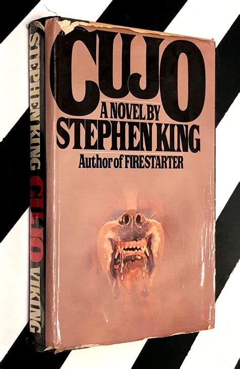 Cujo A Novel By Stephen King 1981 Hardcover First Edition Book