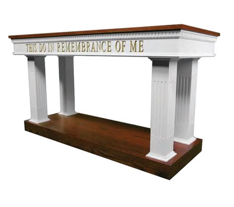 Trinity 8400 Series Open Communion Table 8405 Pulpit Furniture