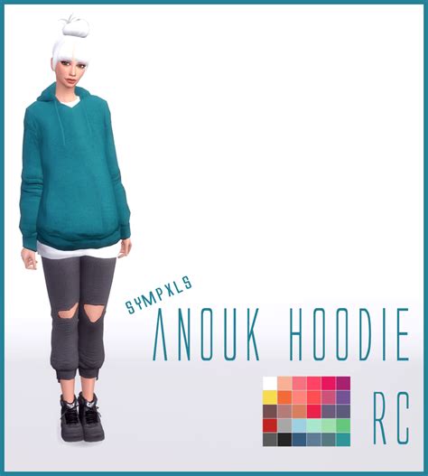 My Sims 4 Blog Hoodie Recolors By Sympxls