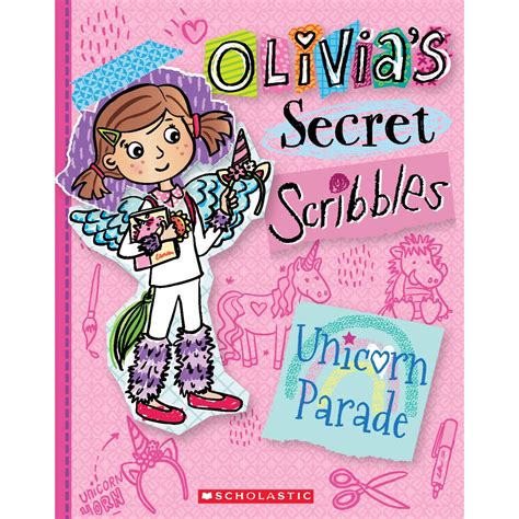 Olivias Secret Scribbles 9 Unicorn Parade Big W