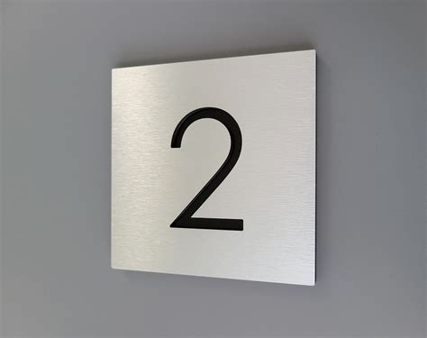 Custom Apartment Number Sign Numbers For Hotel Rooms Exam Etsy