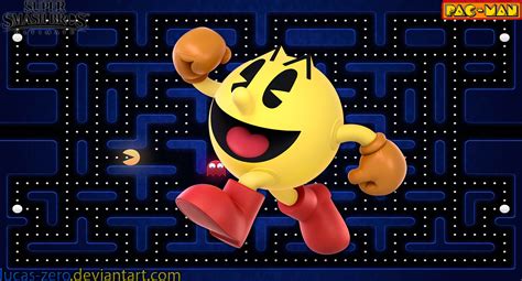 Pac Man Super Smash Bros Ultimate Wallpaper By Lucas Zero On Deviantart