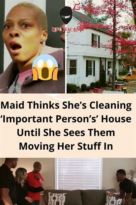 Maid Thinks Shes Cleaning Important Persons House Until She Sees
