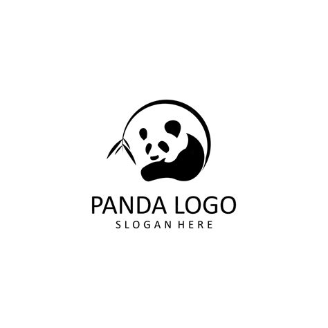 Premium Vector Panda Logo Design Icon Tamplate