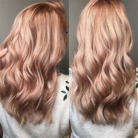 Rose Gold Vibes Toner For Blonde Hair Strawberry Blonde Hair Color
