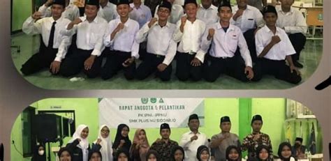 Pelaksanan Rapat Anggota Pelantikan Pk Ipnu Ippnu Smk Plus Nu Sidoarjo