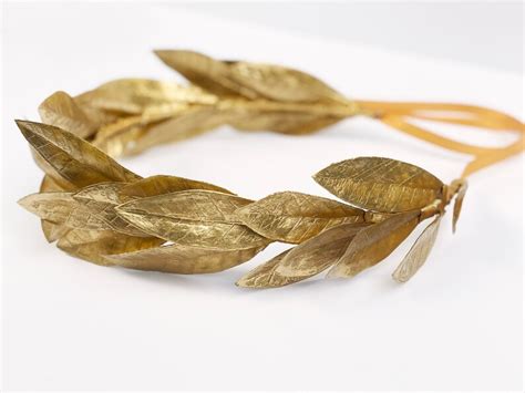 Gold Laurel Leaf Crown Caesar Costume Toga Costume Greek God Roman