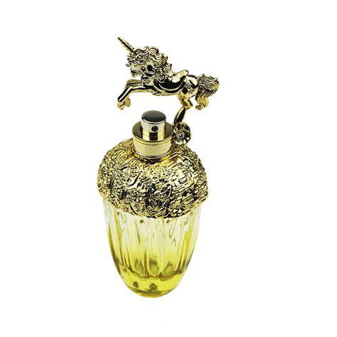 Unique Crystal Perfume Bottle Design With The Horse Cap Bottle 80ml