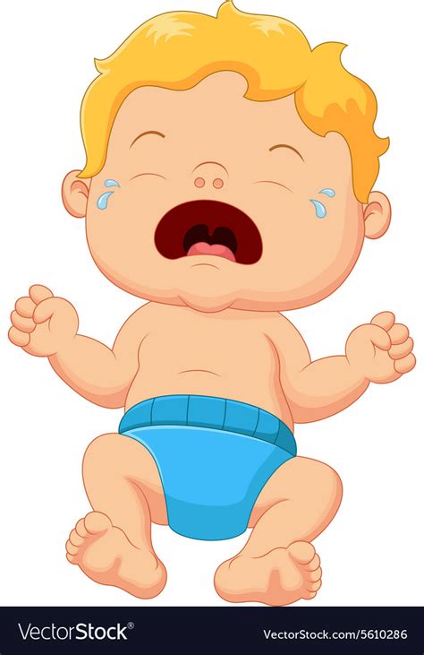 Get Here Cartoon Picture Of Baby Crying Coloring Pages
