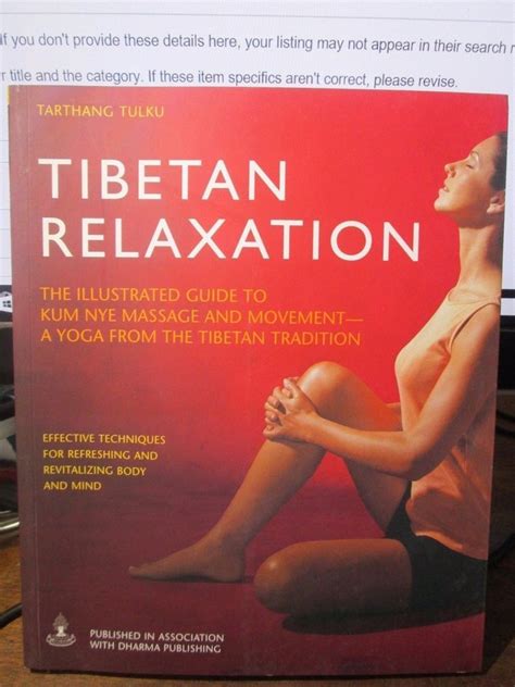 tibetan relaxation by tarthang tulku 2007 paperback mindfulness books relax relaxation