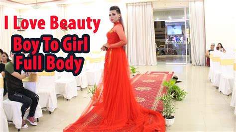 Guy To Girl Makeup Transformation Full Body Makeupview Co