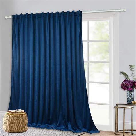 Dark Blue Velvet Curtains Curtains And Drapes 2023