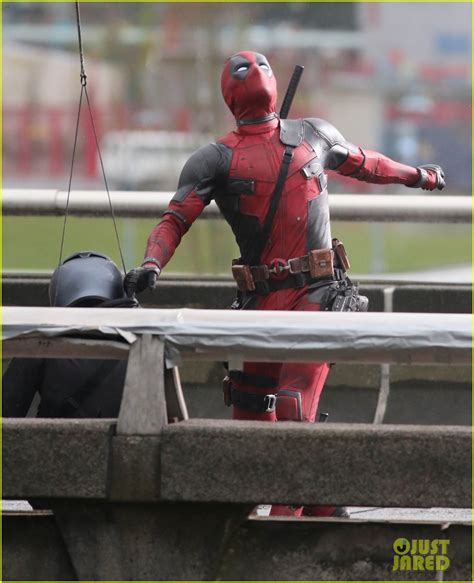Full Sized Photo Of Ryan Reynolds Shoots Deadpool After Hit Run