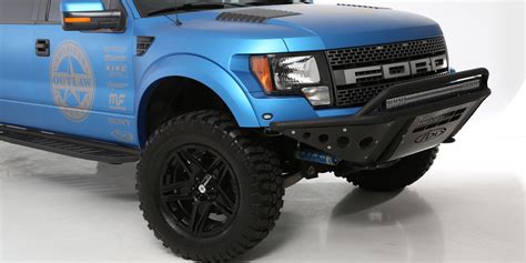 Car Ford F 150 Raptor On American Outlaw Hollywood S109 Wheels