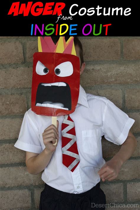 Cute Idea For Anger From Inside Out Costume Idea Disney Costumes For