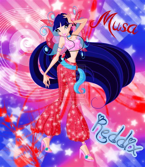 Musa Reddix Winx Club Sailor Scouts Fan Art Fanpop
