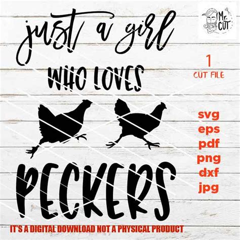 just a girl who loves peckers svg chicken coop poultry farm etsy