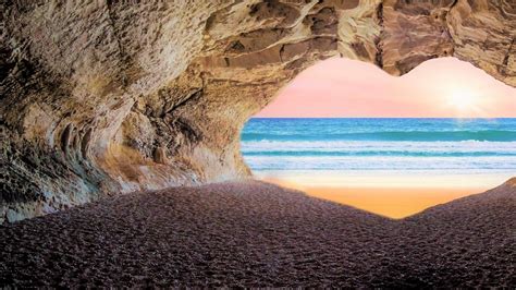 Beach Cave Hd Wallpaper Background Image 1920x1080