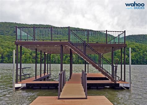 A Beautiful Dock With A Beautiful Unobstructed View Thanks To Our