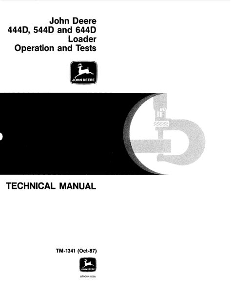 John Deere 444d 544d 644d Loader Operation Tests Tm1341