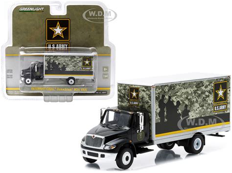 2013 International Durastar Box Van Us Army Black And Silver Hd